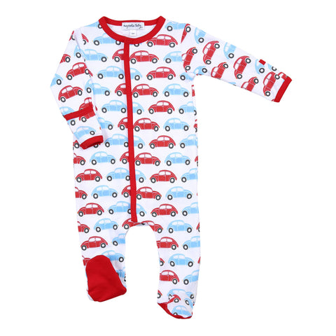 Magnolia Baby Printed Footie - Lovebug - Let Them Be Little, A Baby & Children's Boutique