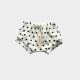 Baby Sprouts Shorties - Dots in Black - Let Them Be Little, A Baby & Children's Clothing Boutique