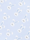 Magnolia Baby Printed Shorts Playsuit - Bunnies Blue - Let Them Be Little, A Baby & Children's Boutique