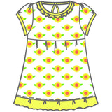 Magnolia Baby Printed Short Sleeve Dress Set - Sunflower - Let Them Be Little, A Baby & Children's Boutique