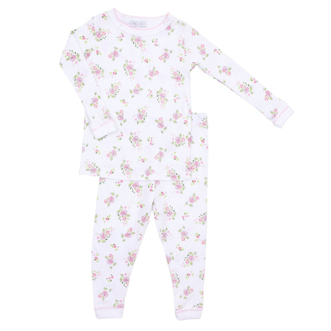 Magnolia Baby Essentials PJ Set - Hope's Rose Long Sleeve - Let Them Be Little, A Baby & Children's Boutique