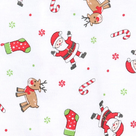 Magnolia Baby Printed Footie - Christmas Cutie - Let Them Be Little, A Baby & Children's Boutique