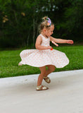 Ollie Jay Sofia Dress - Muted Rainbow - Let Them Be Little, A Baby & Children's Clothing Boutique