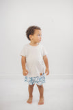 Velvet Fawn Pocket Shorts - Coral Reef - Let Them Be Little, A Baby & Children's Boutique