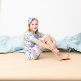 Macaron + Me Short Sleeve w/Shorts PJ Set - Beach Balls - Let Them Be Little, A Baby & Children's Clothing Boutique