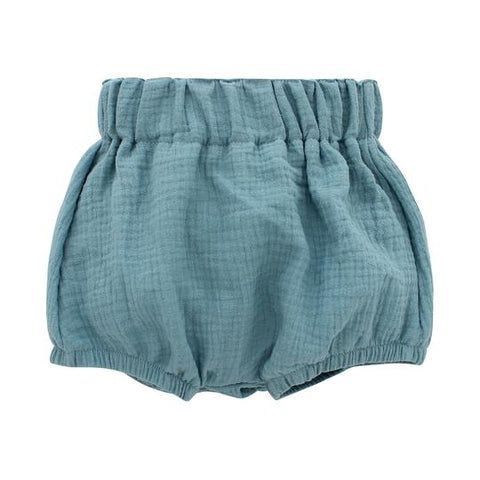 Emerson & Friends Gauze Baby Bloomers - Dusty Blue - Let Them Be Little, A Baby & Children's Boutique
