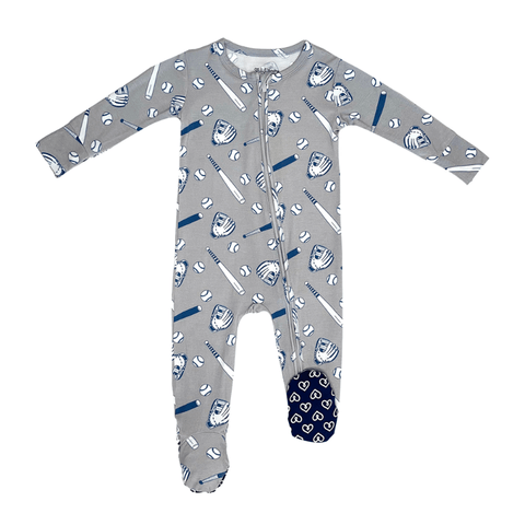 Lev Baby Zippered Footie - Chase - Let Them Be Little, A Baby & Children's Clothing Boutique