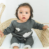 Oh Baby! Brooklyn Boxy - Charcoal Clouds - Let Them Be Little, A Baby & Children's Boutique