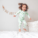 Little Pajama Co. Long Sleeve 2 Piece Set - Lucky - Let Them Be Little, A Baby & Children's Clothing Boutique