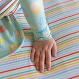 Macaron + Me Starter Twin Sheet Set - Jelly Bean Stripe - Let Them Be Little, A Baby & Children's Clothing Boutique