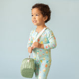 Macaron + Me Zipper Romper - Easter Eggs - Let Them Be Little, A Baby & Children's Clothing Boutique