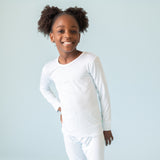 Macaron + Me Long Sleeve Toddler PJ Set - Seersucker - Let Them Be Little, A Baby & Children's Clothing Boutique