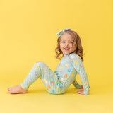 Macaron + Me Long Sleeve Toddler PJ Set - Easter Eggs - Let Them Be Little, A Baby & Children's Clothing Boutique