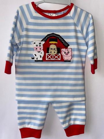 Three Sisters 2 Piece Set - Barn - Let Them Be Little, A Baby & Children's Clothing Boutique