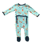 Kozi & Co Snap Footie - Tiger Act - Let Them Be Little, A Baby & Children's Boutique