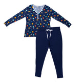 Macaron + Me Women's PJ Set - Peaceful Planets - Let Them Be Little, A Baby & Children's Clothing Boutique