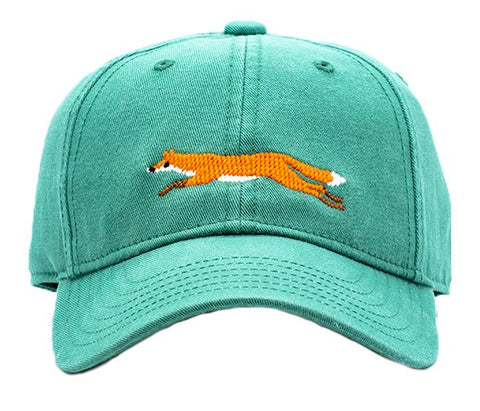 Harding Lane Kids Hat - Fox on Moss Green - Let Them Be Little, A Baby & Children's Boutique