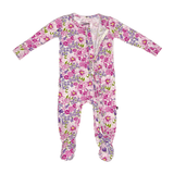 Lev Baby Ruffled Zippered Footie - Alma - Let Them Be Little, A Baby & Children's Clothing Boutique