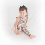 Lev Baby Sleeveless Ruffled Romper - Kayla - Let Them Be Little, A Baby & Children's Clothing Boutique