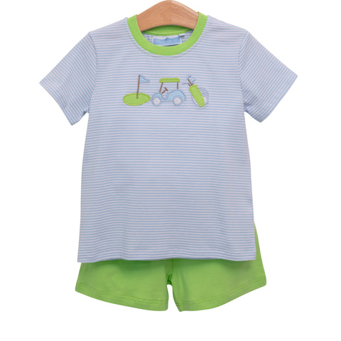 Trotter Street Kids Shorts Set - Golf Trio - Let Them Be Little, A Baby & Children's Clothing Boutique
