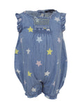 Blu & Blue Star Romper - Let Them Be Little, A Baby & Children's Boutique