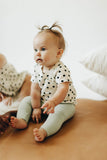 Baby Sprouts Basic Leggings - Aloe - Let Them Be Little, A Baby & Children's Clothing Boutique