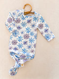 Velvet Fawn Knotted Gown - Winter Magic - Let Them Be Little, A Baby & Children's Clothing Boutique