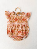 Velvet Fawn Harlowe Bubble - Clay Tapestry PREORDER - Let Them Be Little, A Baby & Children's Clothing Boutique
