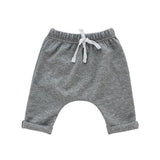 Emerson & Friends Cotton Baby Joggers - Heather Grey - Let Them Be Little, A Baby & Children's Boutique