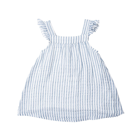 Angel Dear Muslin Sundress - Nautical Ticking Stripe - Let Them Be Little, A Baby & Children's Clothing Boutique