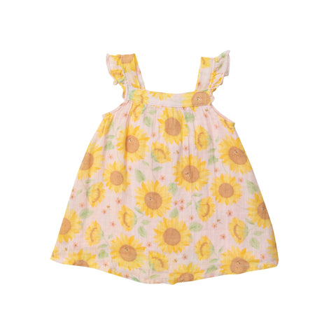 Angel Dear Muslin Sundress - Sunflowers - Let Them Be Little, A Baby & Children's Clothing Boutique