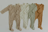 Babysprouts Zipper Footie Romper - Rainbows - Let Them Be Little, A Baby & Children's Clothing Boutique