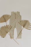 Babysprouts Henley Tank Romper - Vintage Stripe - Let Them Be Little, A Baby & Children's Clothing Boutique
