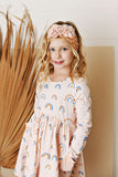 Serendipity Pocket Dress F2130 - Rainbow Collection - Let Them Be Little, A Baby & Children's Clothing Boutique
