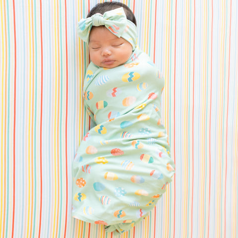 Macaron + Me Fitted Crib Sheet - Jelly Bean Stripe - Let Them Be Little, A Baby & Children's Clothing Boutique