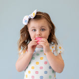 Macaron + Me Ruffle Sleeve Toddler PJ Set - Macarons - Let Them Be Little, A Baby & Children's Clothing Boutique