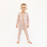 Macaron + Me Zipper Romper - Western Stars - Let Them Be Little, A Baby & Children's Clothing Boutique