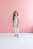 Macaron + Me Ruffle Sleeve Toddler PJ Set - Ice Cream & Sprinkles - Let Them Be Little, A Baby & Children's Clothing Boutique