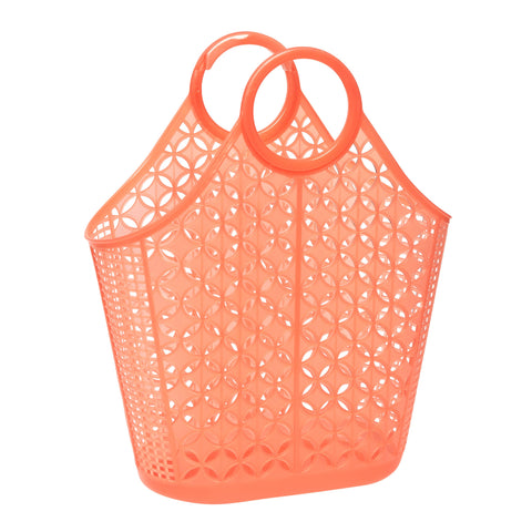 Sun Jellies Atomic Tote - Neon Orange (Translucent) - Let Them Be Little, A Baby & Children's Clothing Boutique