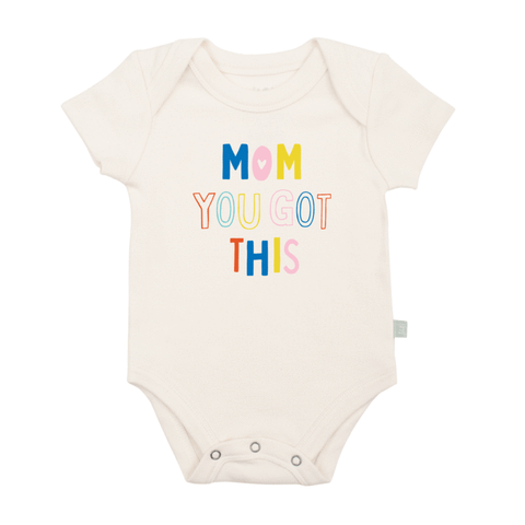 Finn + Emma Graphic Onesie - Mom You Got This - Let Them Be Little, A Baby & Children's Boutique