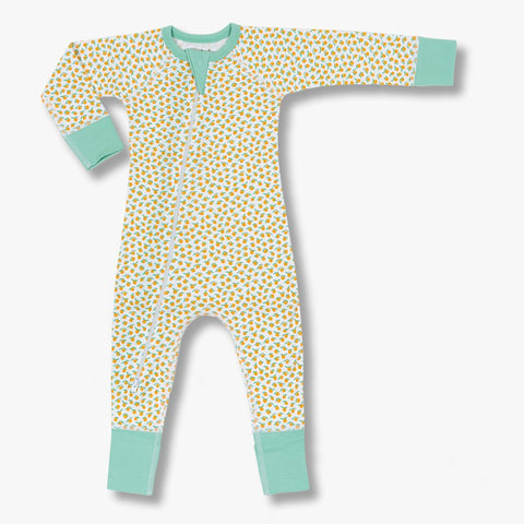 Sapling Child Convertible Zip Romper - Clementine - Let Them Be Little, A Baby & Children's Clothing Boutique