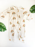 Emerson & Friends Bamboo Footie - Rainbow - Let Them Be Little, A Baby & Children's Boutique