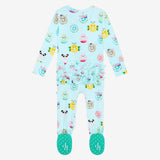 Posh Peanut Ruffled Zipper Footie - Donuts - Let Them Be Little, A Baby & Children's Clothing Boutique