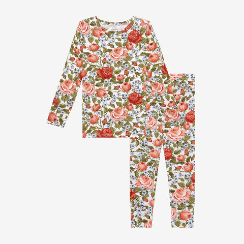 Posh Peanut Long Sleeve 2 Piece Loungewear Set - Alma - Let Them Be Little, A Baby & Children's Clothing Boutique