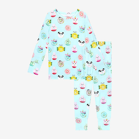 Posh Peanut Long Sleeve 2 Piece Loungewear Set - Donuts - Let Them Be Little, A Baby & Children's Clothing Boutique