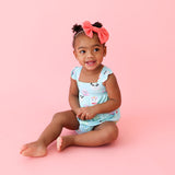 Posh Peanut Ruffled Cap Sleeve Bubble Romper - Donuts - Let Them Be Little, A Baby & Children's Clothing Boutique