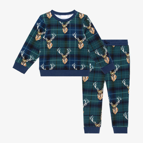 Posh Peanut Long Sleeve Sweatshirt & Jogger Set - Beckford - Let Them Be Little, A Baby & Children's Clothing Boutique