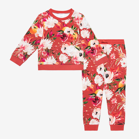 Posh Peanut Long Sleeve Sweatshirt & Jogger Set - Leonora - Let Them Be Little, A Baby & Children's Clothing Boutique
