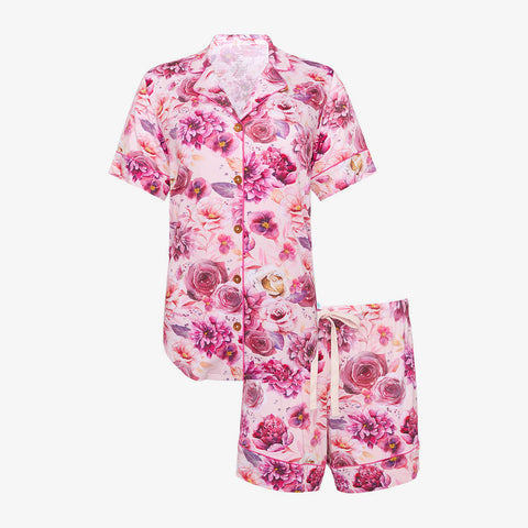 Posh Peanut Women's Short Sleeve & Shorts Luxe Loungewear - Amira - Let Them Be Little, A Baby & Children's Clothing Boutique