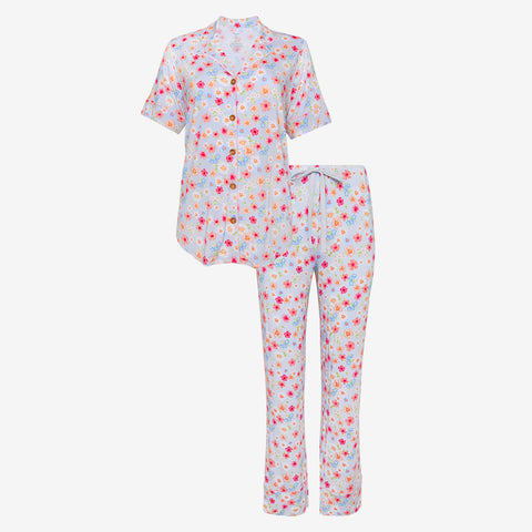 Posh Peanut Women's Short Sleeve w/ Pants Luxe Loungewear - Carissa - Let Them Be Little, A Baby & Children's Clothing Boutique